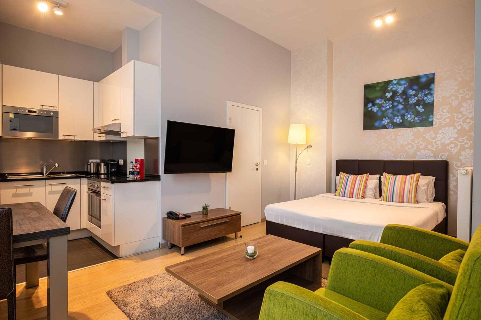 Thon Residence Florence Aparthotel Брюссель Экстерьер фото